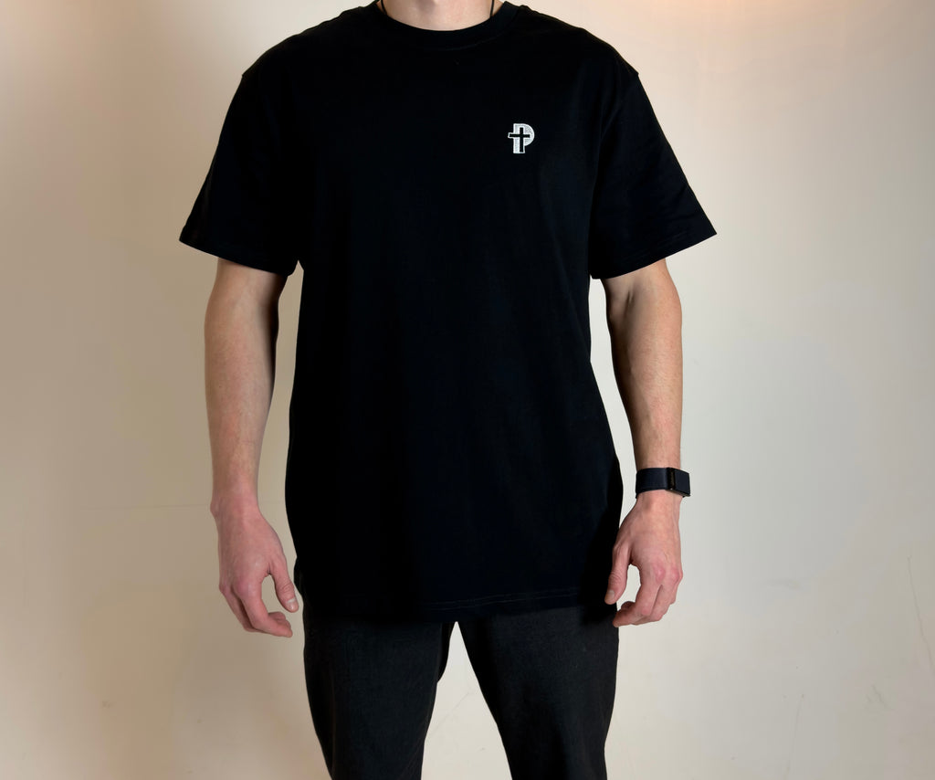 Praise Heavy Oversized T-Shirt - Black