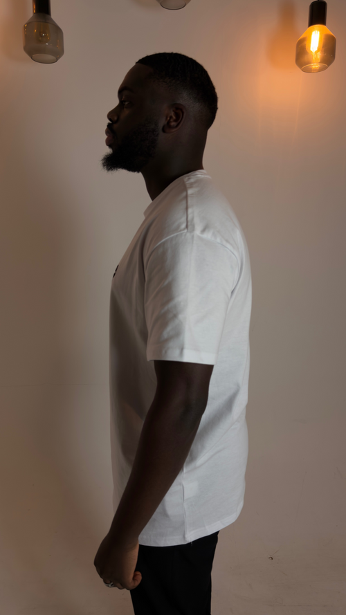 Praise Heavy Oversized T-Shirt - White